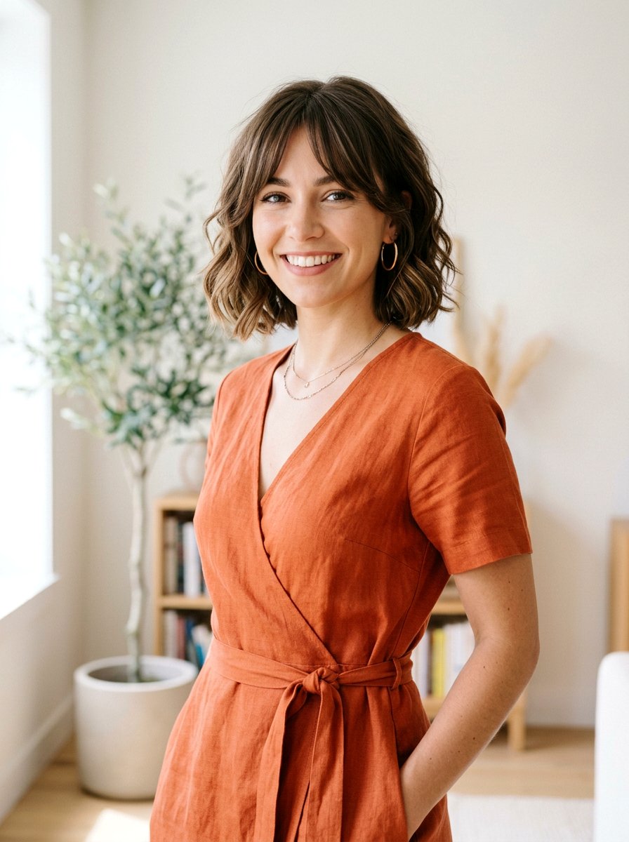 Wavy Bob With Curtain Bangs - 20 wavy bob for fine hair women - 20 wavy bob for fine hair women