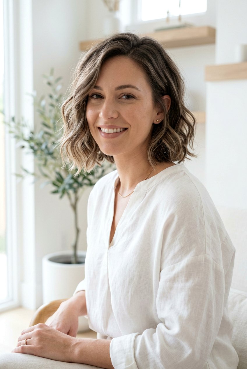 Wavy Bob With Layers - 20 best haircut for wavy hair - 20 best haircut for wavy hair