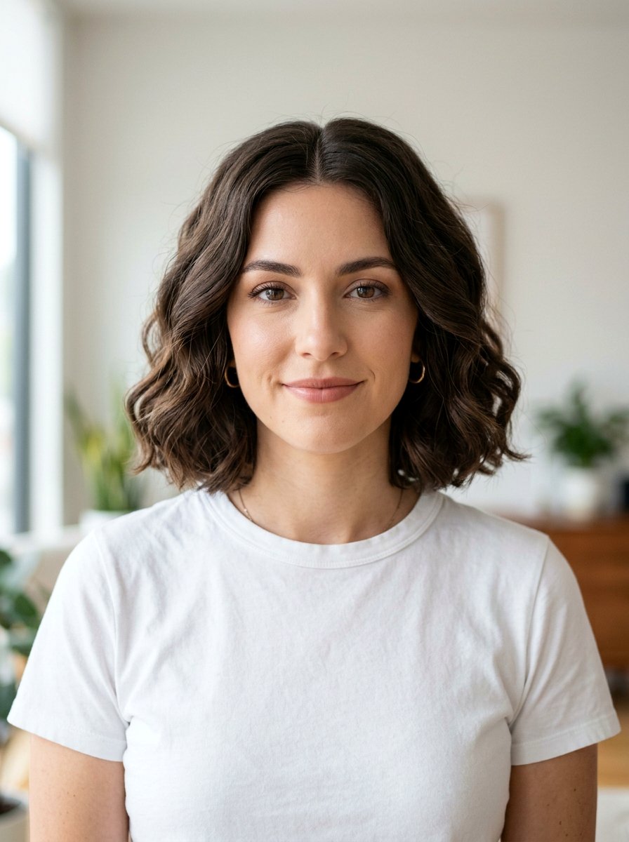 Wavy Bob With Middle Part For Thick Hair - 20 wavy bob for thick hair women - 20 wavy bob for thick hair women