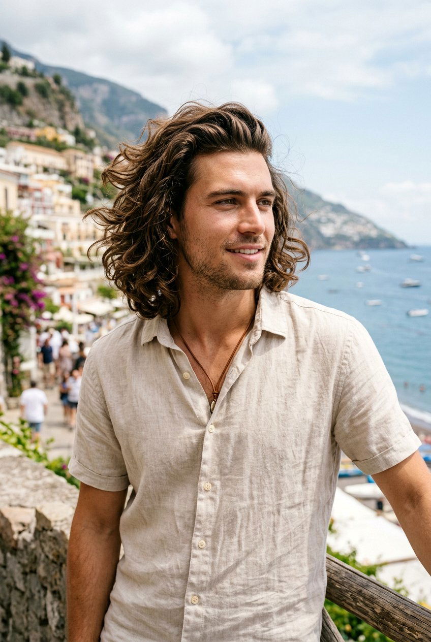 Wavy Bro Flow - 20 bro flow for medium thick hair men - 20 bro flow for medium thick hair men