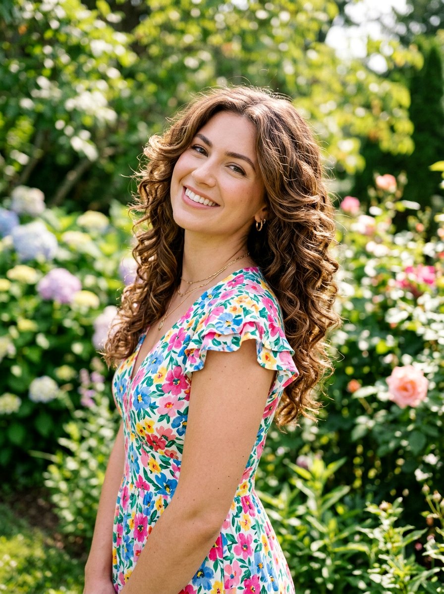 Wavy Butterfly Cut With Botticelli Curls - 20 easy butterfly haircut styling ideas - 20 easy butterfly haircut styling ideas