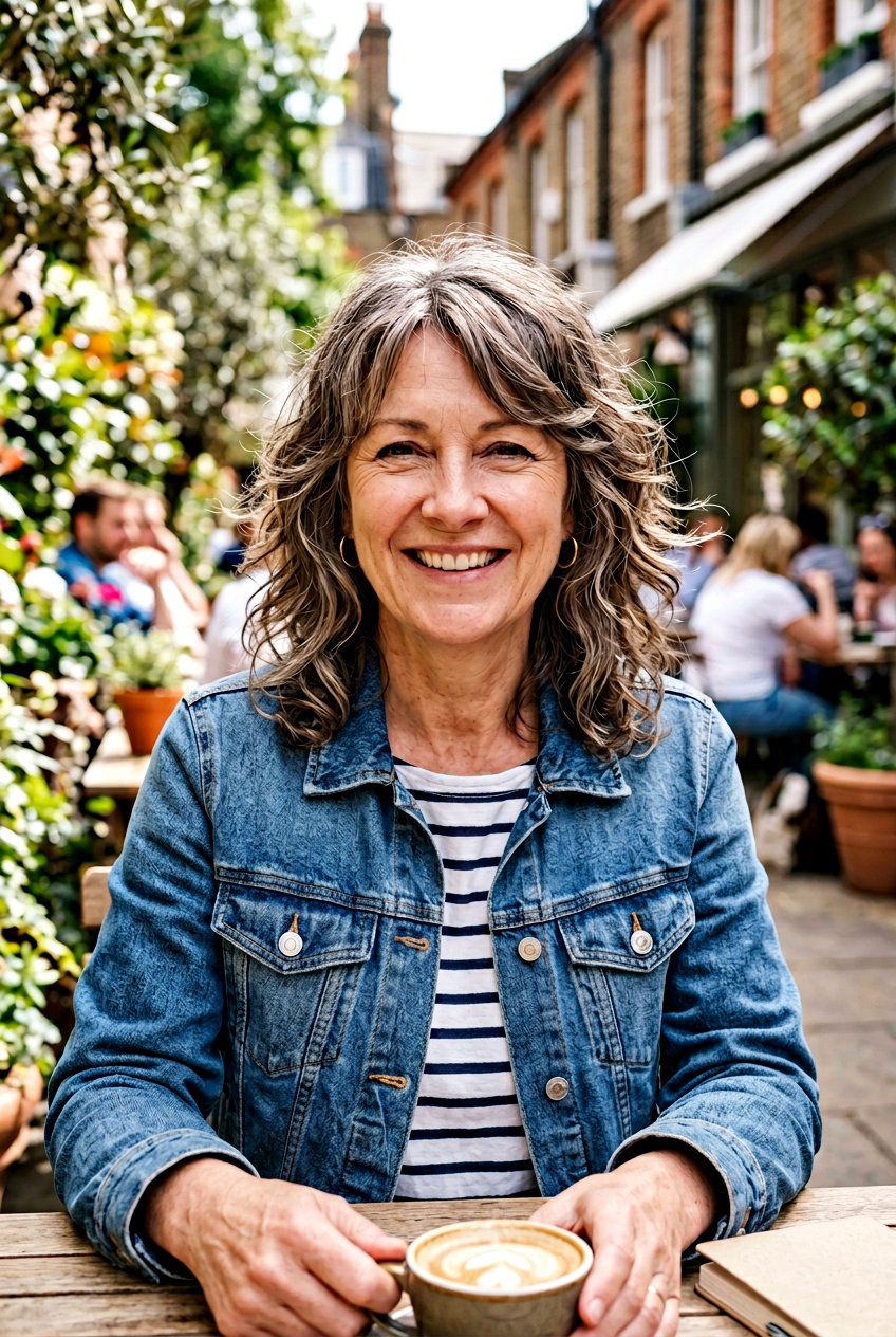 Wavy Butterfly Haircut - 20 butterfly haircut for women over 50 - 20 butterfly haircut for women over 50