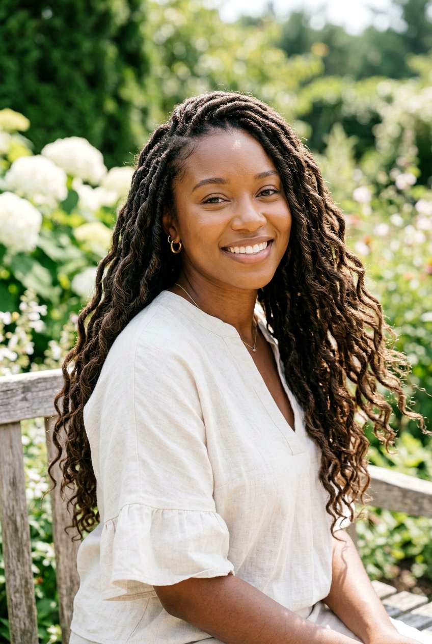 Wavy Crochet Locs - 20 crochet loc hairstyles - 20 crochet loc hairstyles