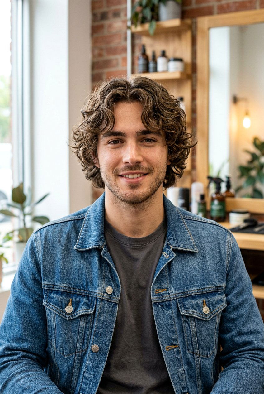 Wavy Curtain Haircut Men - 20 middle part curtain haircut men - 20 middle part curtain haircut men