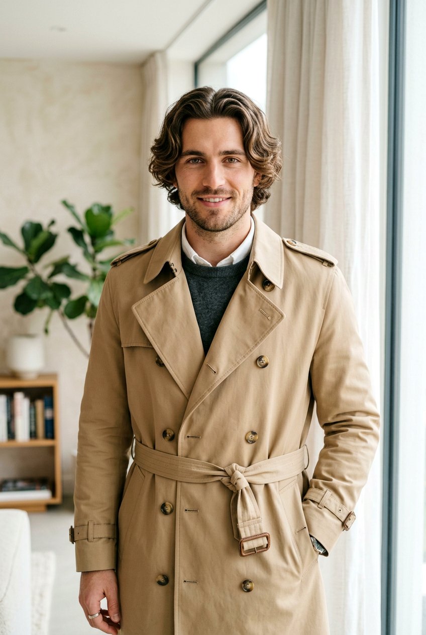 Wavy Curtains - 20 mens haircut for wavy medium hair - 20 men’s haircut for wavy medium hair