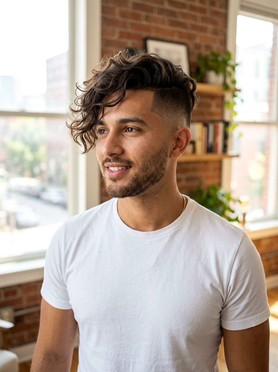 Wavy Fringe Undercut Men - 20 wavy fringe haircut men - 20 wavy fringe haircut men