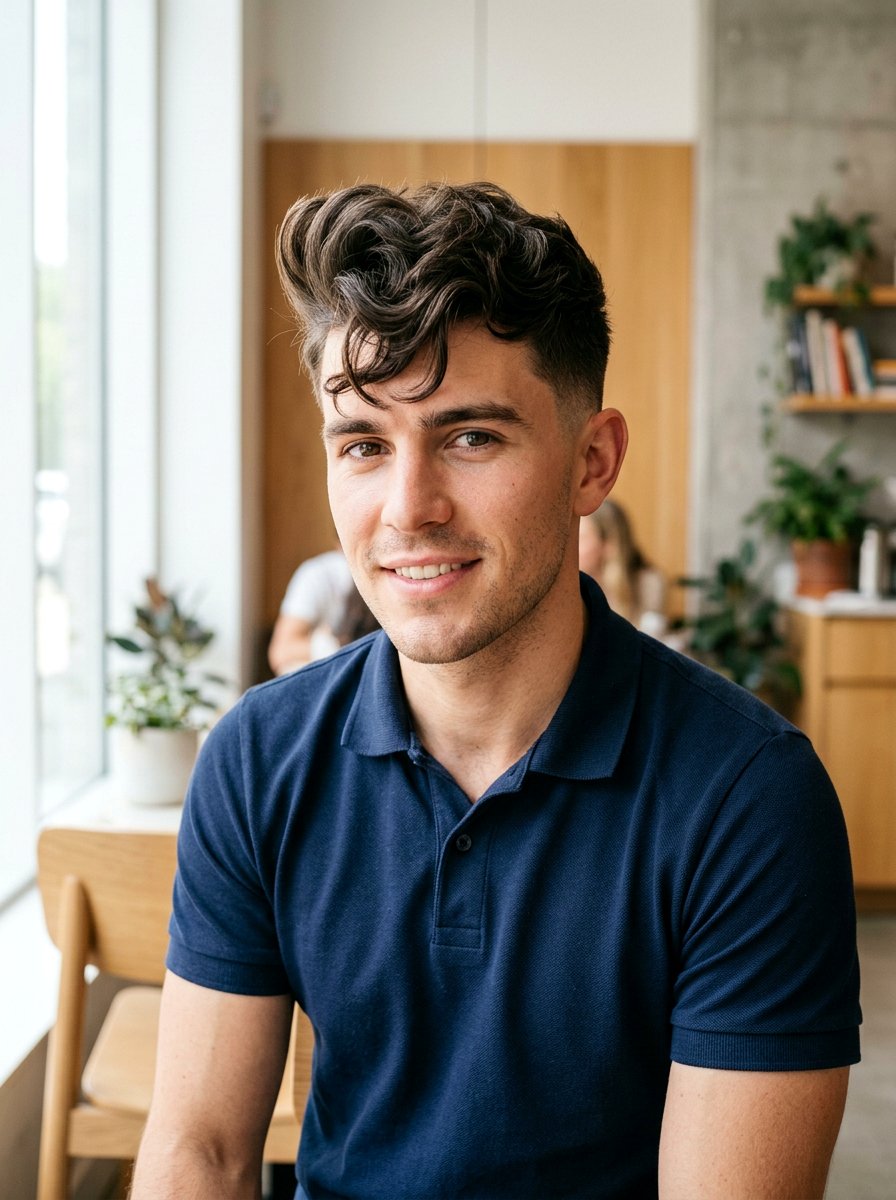 Wavy Fringe With Quiff Men - 20 wavy fringe haircut men - 20 wavy fringe haircut men