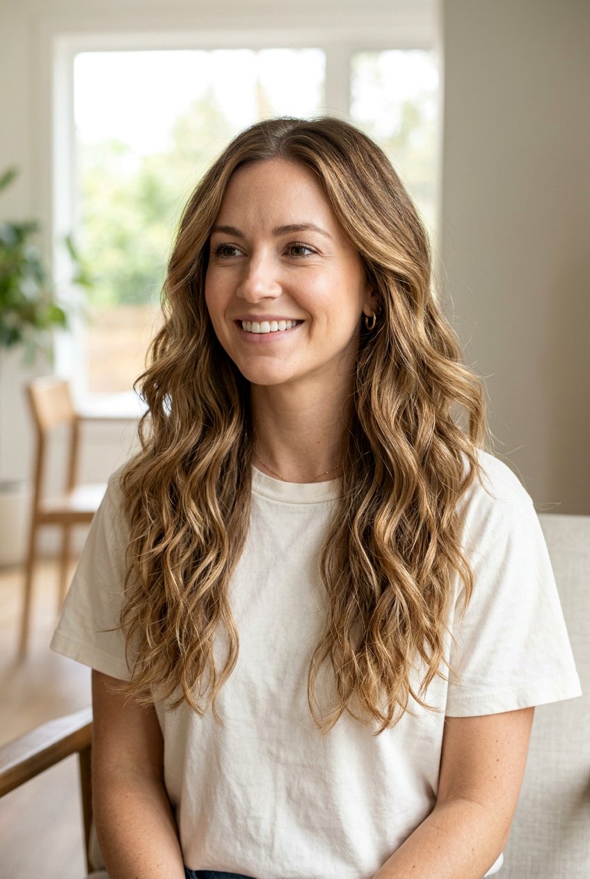Wavy Haircut With Invisible Layers - 20 invisible layers haircut - 20 invisible layers haircut