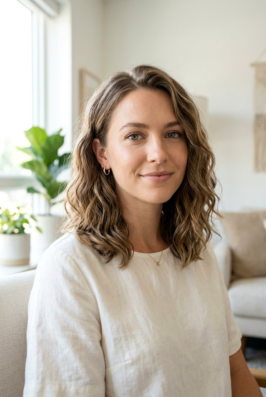 Wavy Lob Haircut That Air Dries Well - 20 air dry wavy haircut for women - 20 air dry wavy haircut for women