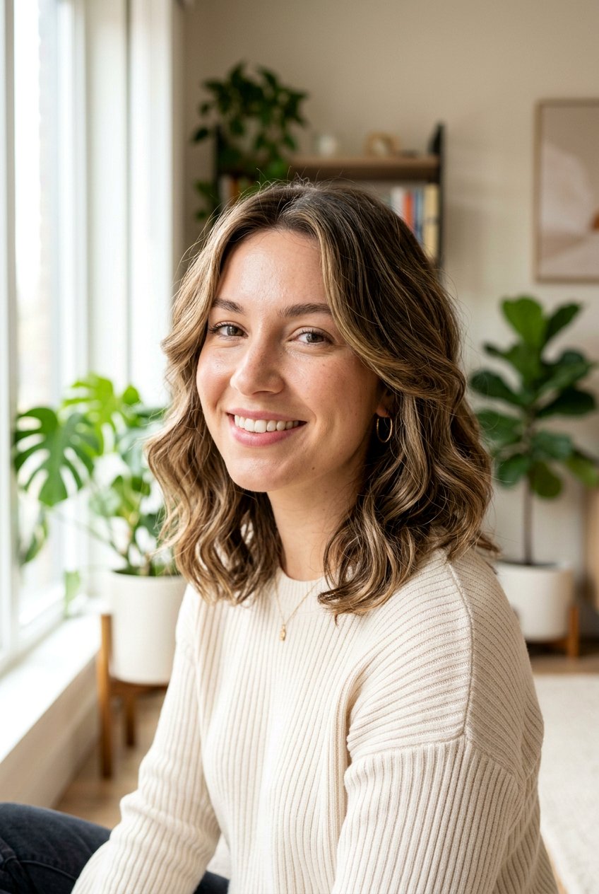 Wavy Lob Haircut With Face Framing - 20 wavy lob haircut - 20 wavy lob haircut