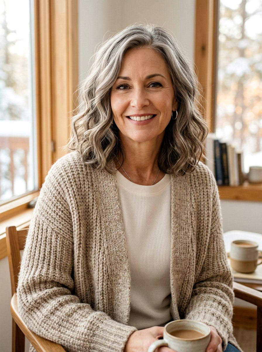 Wavy Long Bob Haircut - 20 wavy bob haircut for mature women - 20 wavy bob haircut for mature women