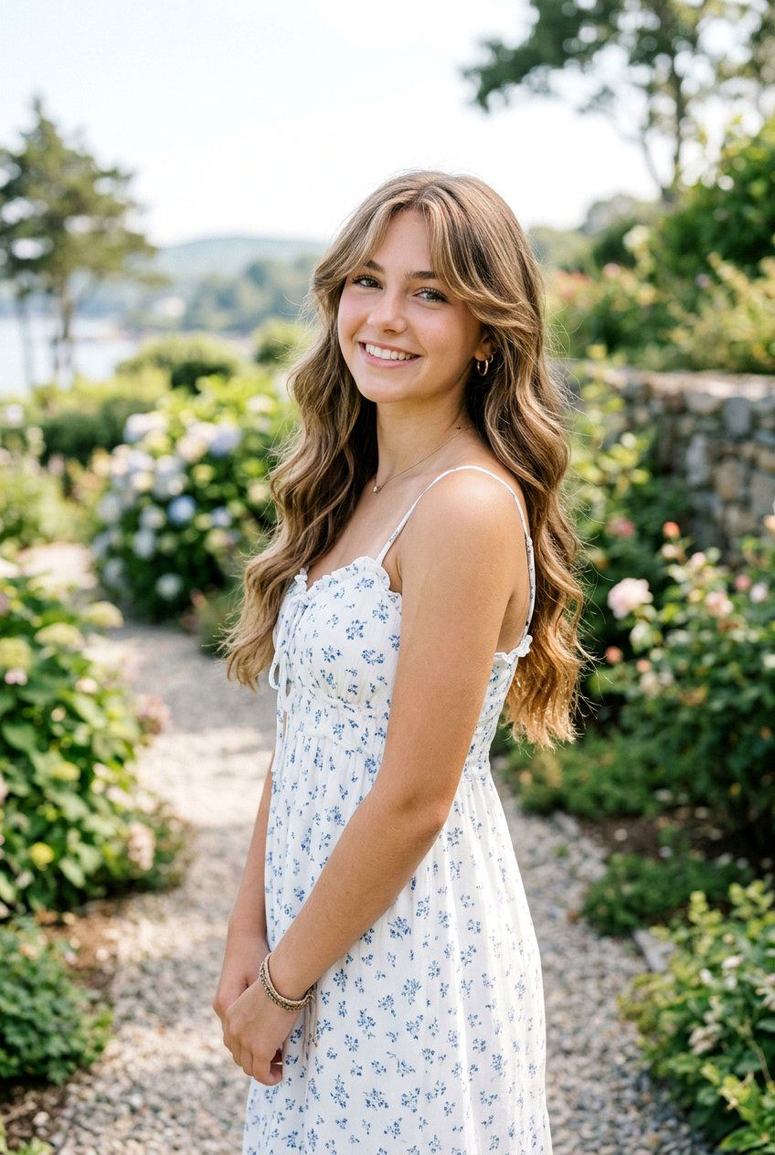 Wavy Long Hair With Curtain Bangs - 20 long haircut for teenage girls with curtain bangs - 20 long haircut for teenage girls with curtain bangs