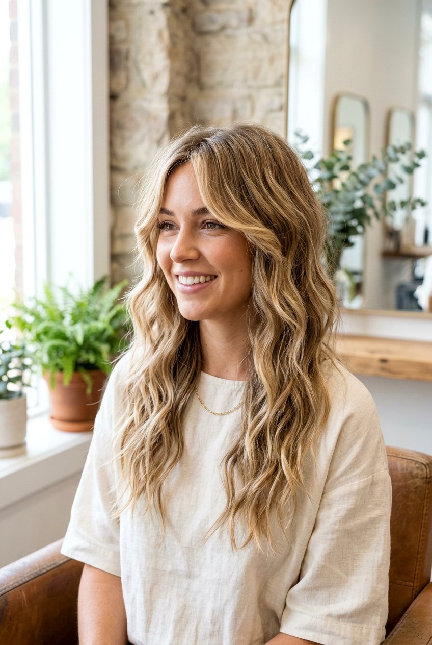 Wavy Long Shag - 20 long shag haircut - 20 long shag haircut