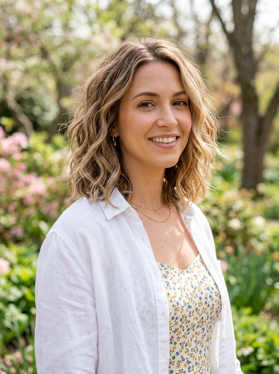 Wavy Medium Hair With Piecey Layers - 20 piecey layers for medium hair - 20 piecey layers for medium hair