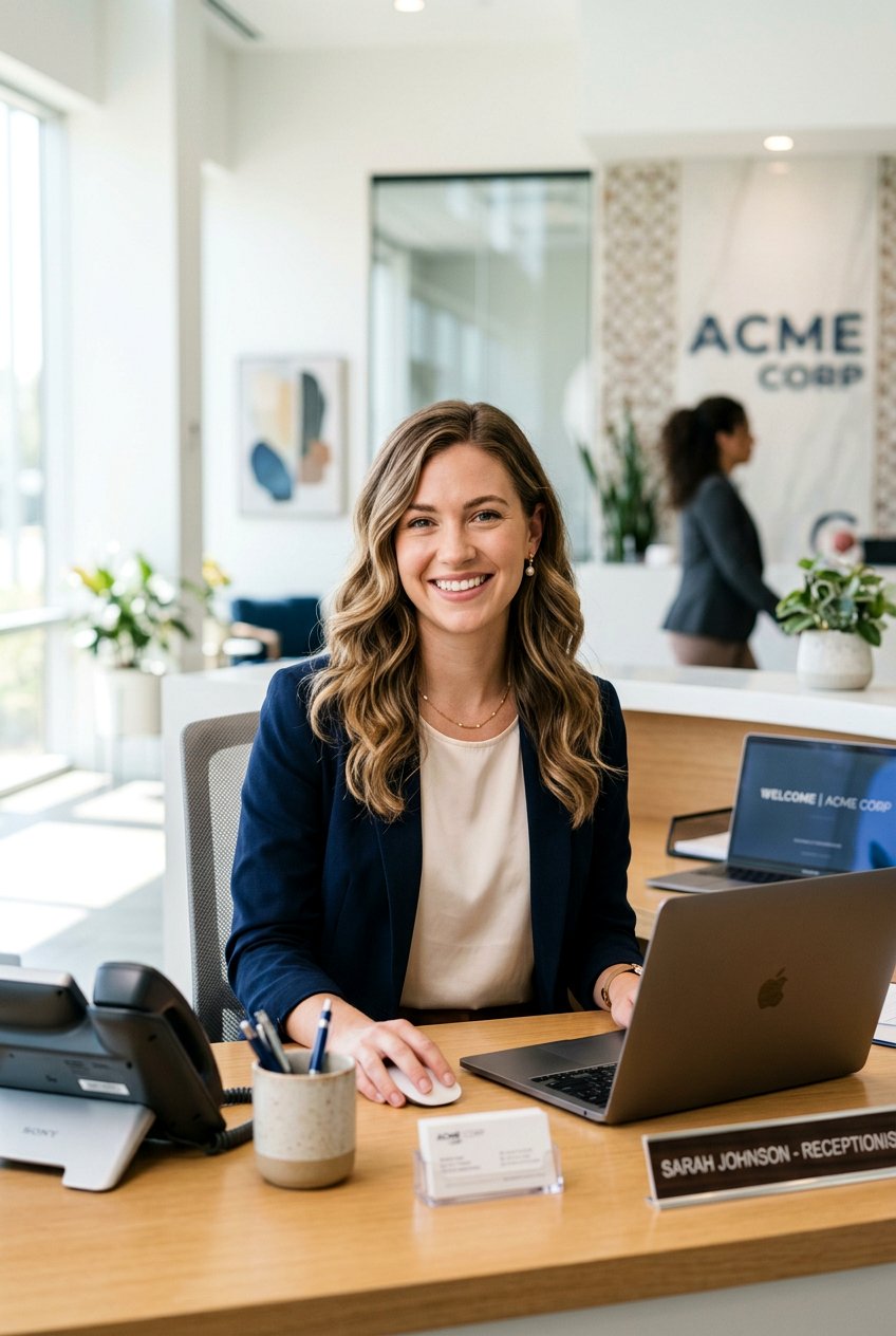 Wavy Medium Length Hair For Receptionist - 20 receptionist hairstyles for women - 20 receptionist hairstyles for women