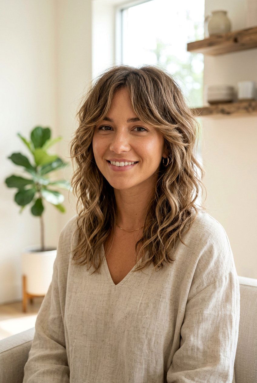 Wavy Modern Shag Haircut - 20 modern shag haircut with texture - 20 modern shag haircut with texture