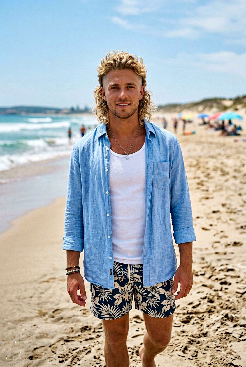 Wavy Mullet Fade Undercut - 20 men mullet fade for wavy hair - 20 men mullet fade for wavy hair