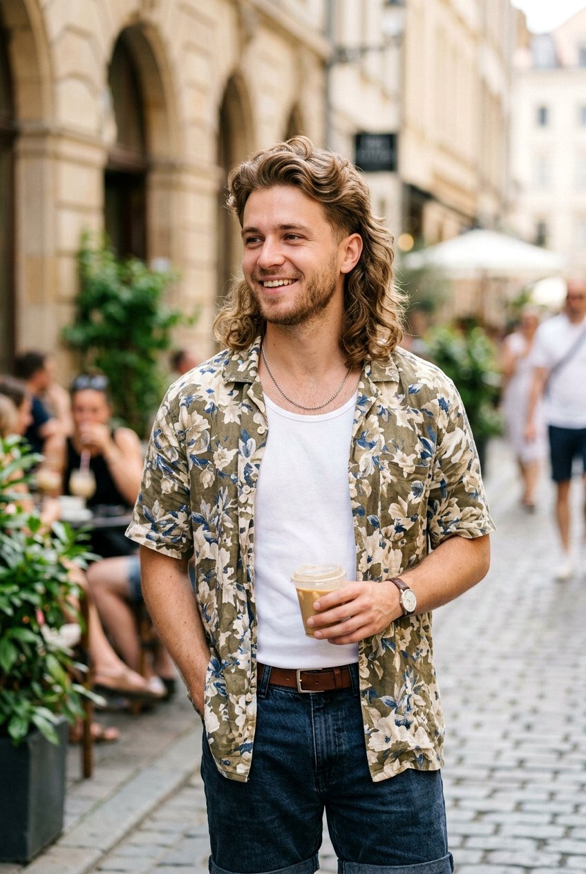 Wavy Mullet Haircut Men - 20 modern mullet haircut men - 20 modern mullet haircut men