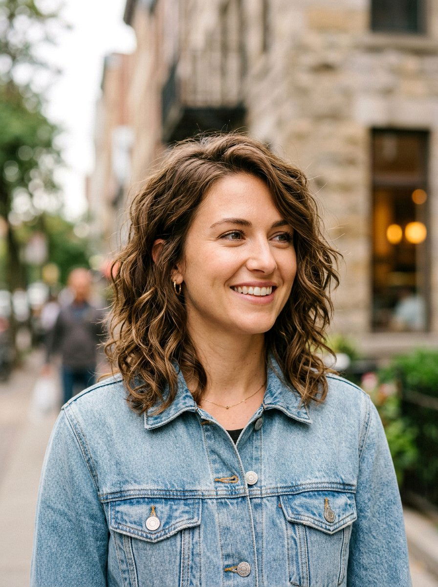 Wavy Piecey Haircut For Women - 20 piecey haircut for women - 20 piecey haircut for women