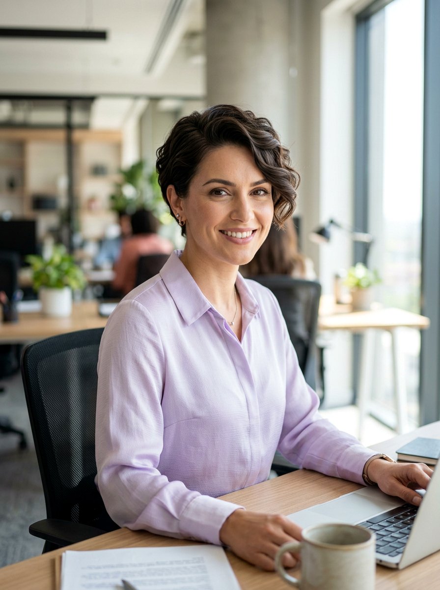 20 Professional Polished Pixie Haircut for Office Women