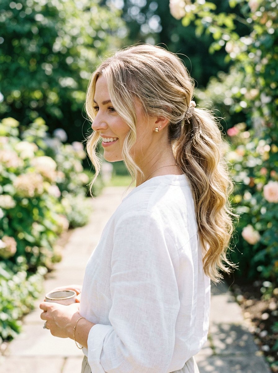 20 Stunning Photo Shoot Ponytail Hairstyle Ideas For You