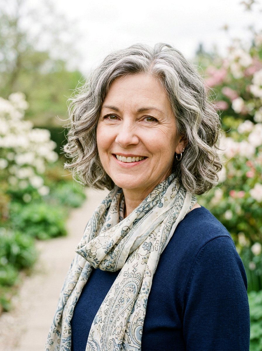 Wavy Salt And Pepper Bob - 20 salt and pepper bob for older women - 20 salt and pepper bob for older women