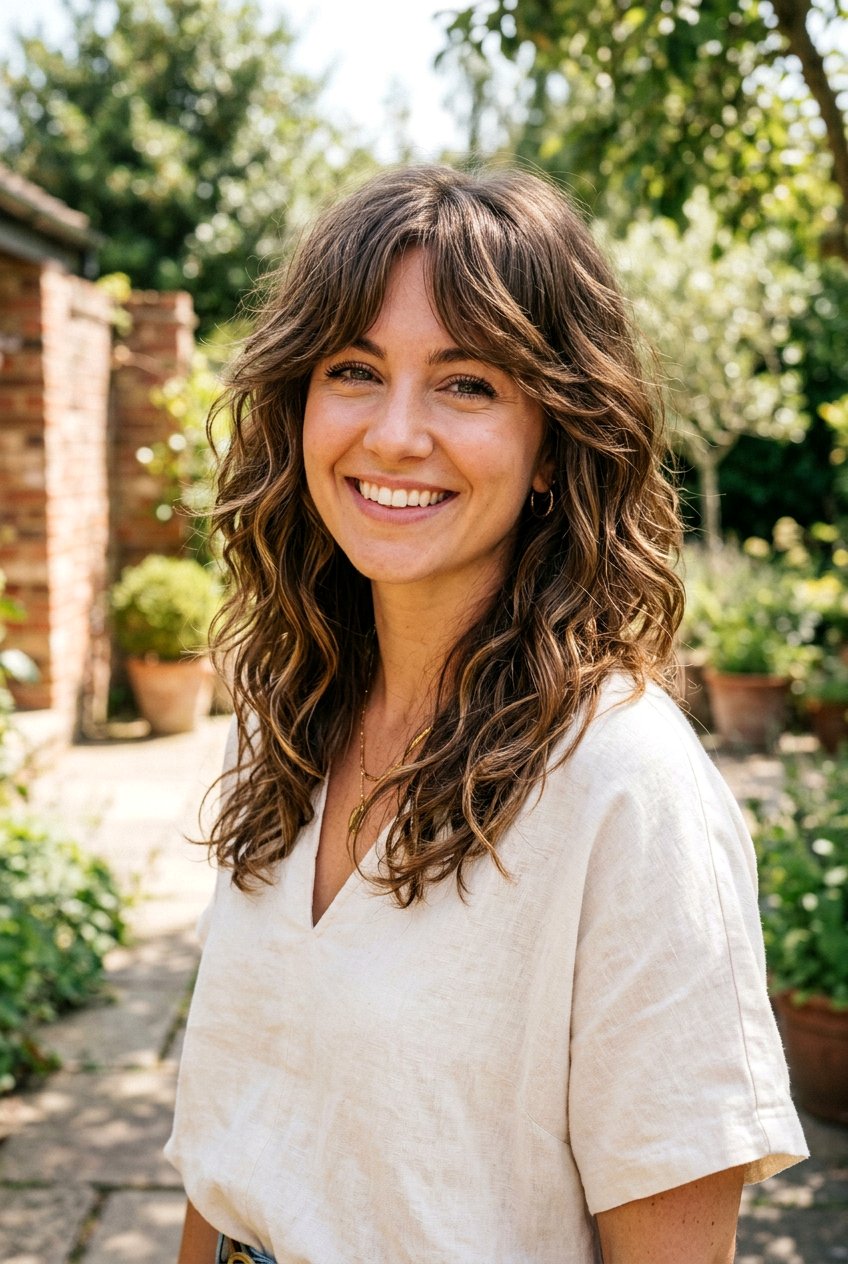 Wavy Shag Haircut - 20 modern shag haircut - 20 modern shag haircut