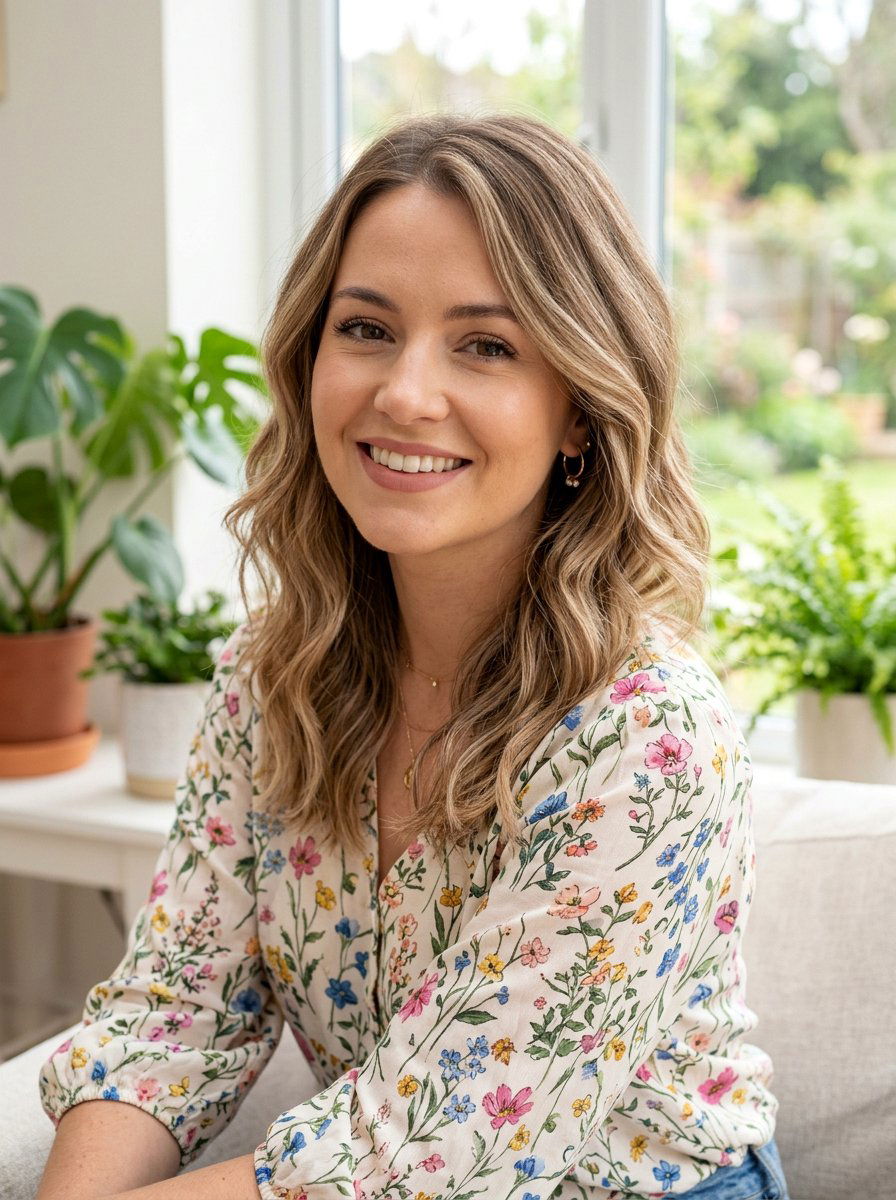 Wavy Shoulder Length Haircut With Babylights - 20 hairstyle to add softness to angular face - 20 hairstyle to add softness to angular face