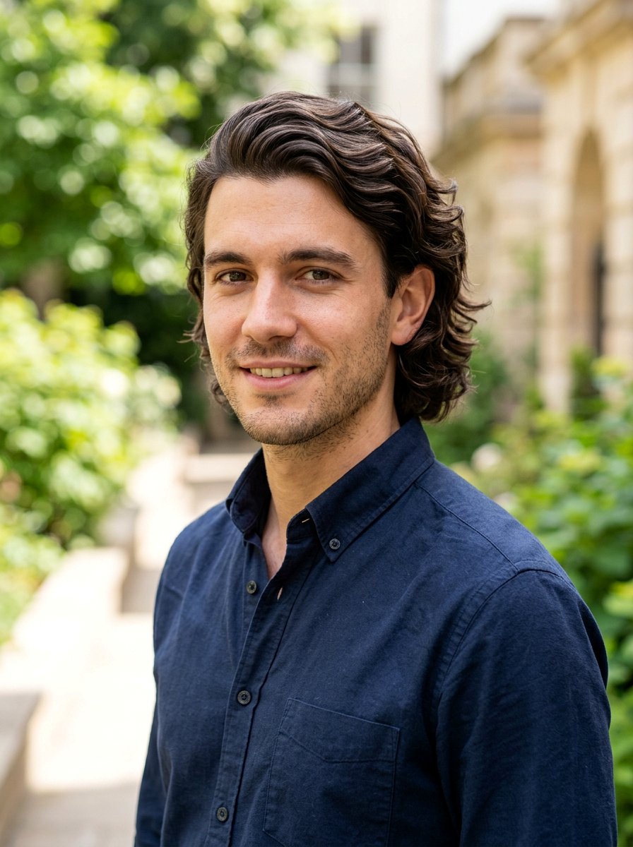 Wavy Side Part Hairstyle For Men With Medium Length Hair - 20 wavy haircut with deep side part - 20 wavy haircut with deep side part