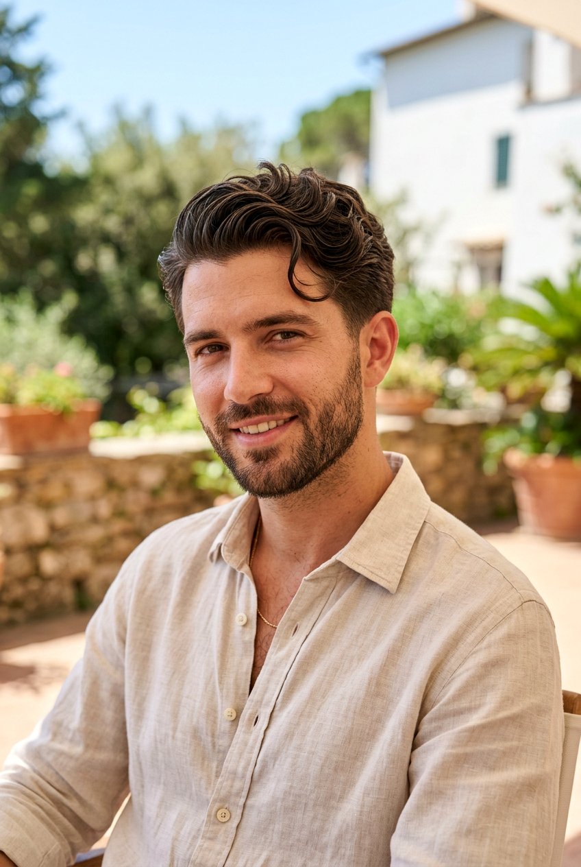 Wavy Side Part - 20 classic mens side part haircut - 20 classic men’s side part haircut