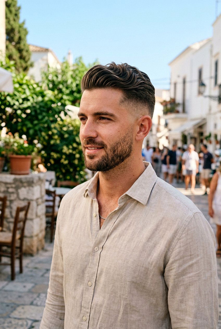 Wavy Slick Back Undercut - 20 undercut with slick back men - 20 undercut with slick back men