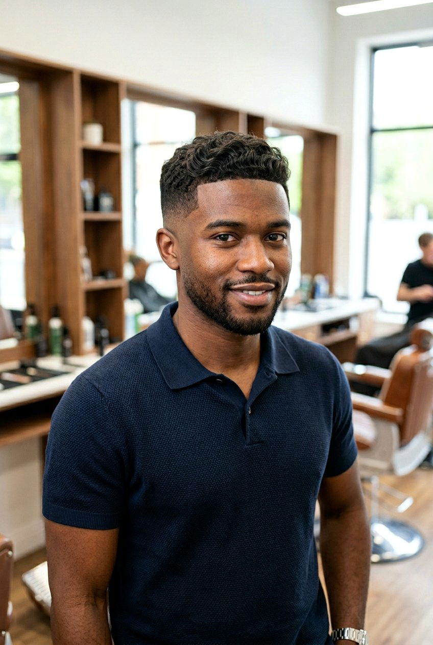 Wavy Taper Fade - 20 mens haircut for thick wavy hair - 20 men’s haircut for thick wavy hair