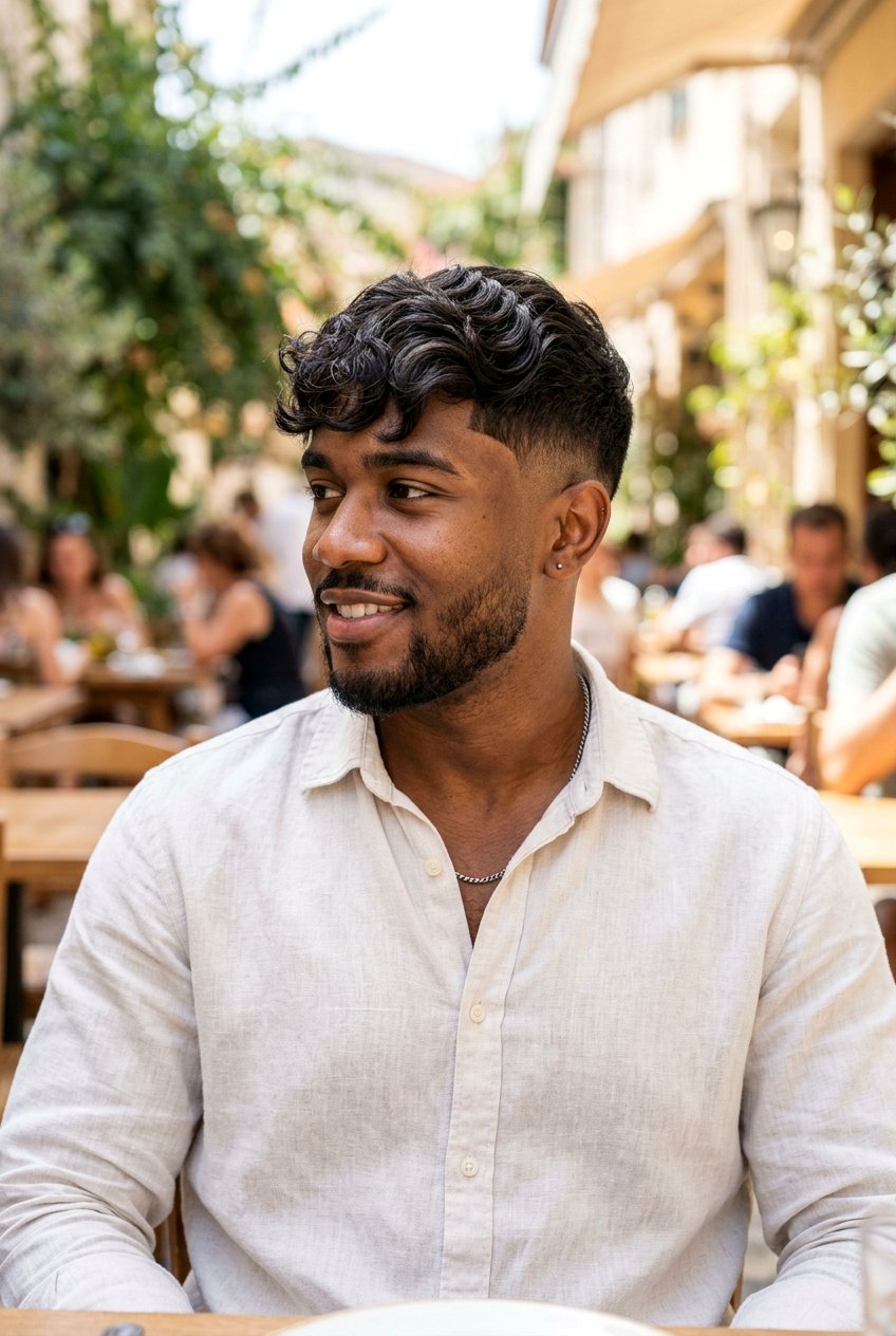 Wavy Textured Fringe Low Fade - 20 low fade with textured fringe men - 20 low fade with textured fringe men