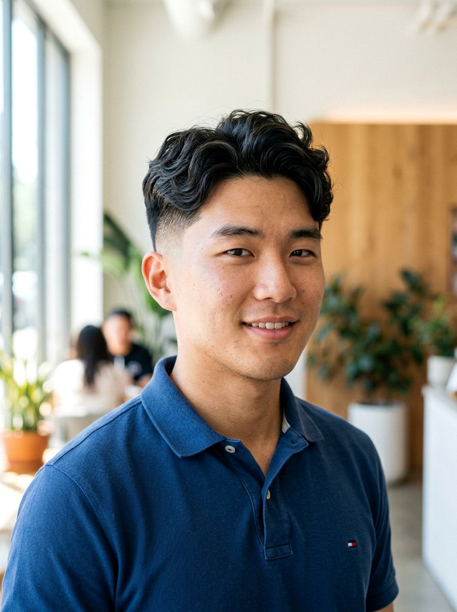 Wavy Two Block Haircut Men - 20 two block haircut men - 20 two block haircut men