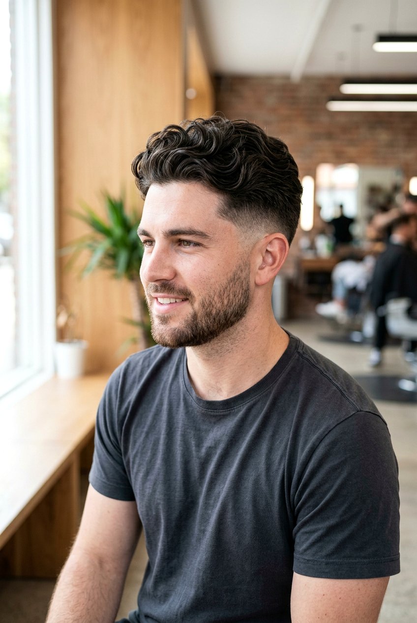 Wavy Undercut - 20 undercut haircut for men - 20 undercut haircut for men