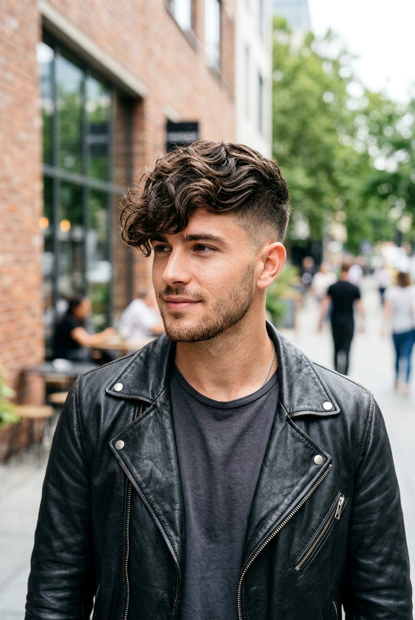 Wavy Undercut - 20 mens haircut for thick wavy hair - 20 men’s haircut for thick wavy hair