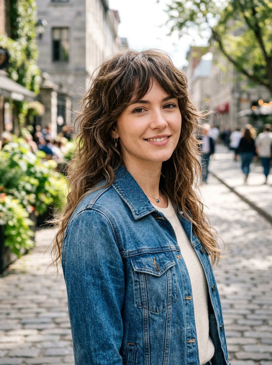 Wavy Wolf Cut - 20 wavy haircut ideas for women - 20 wavy haircut ideas for women