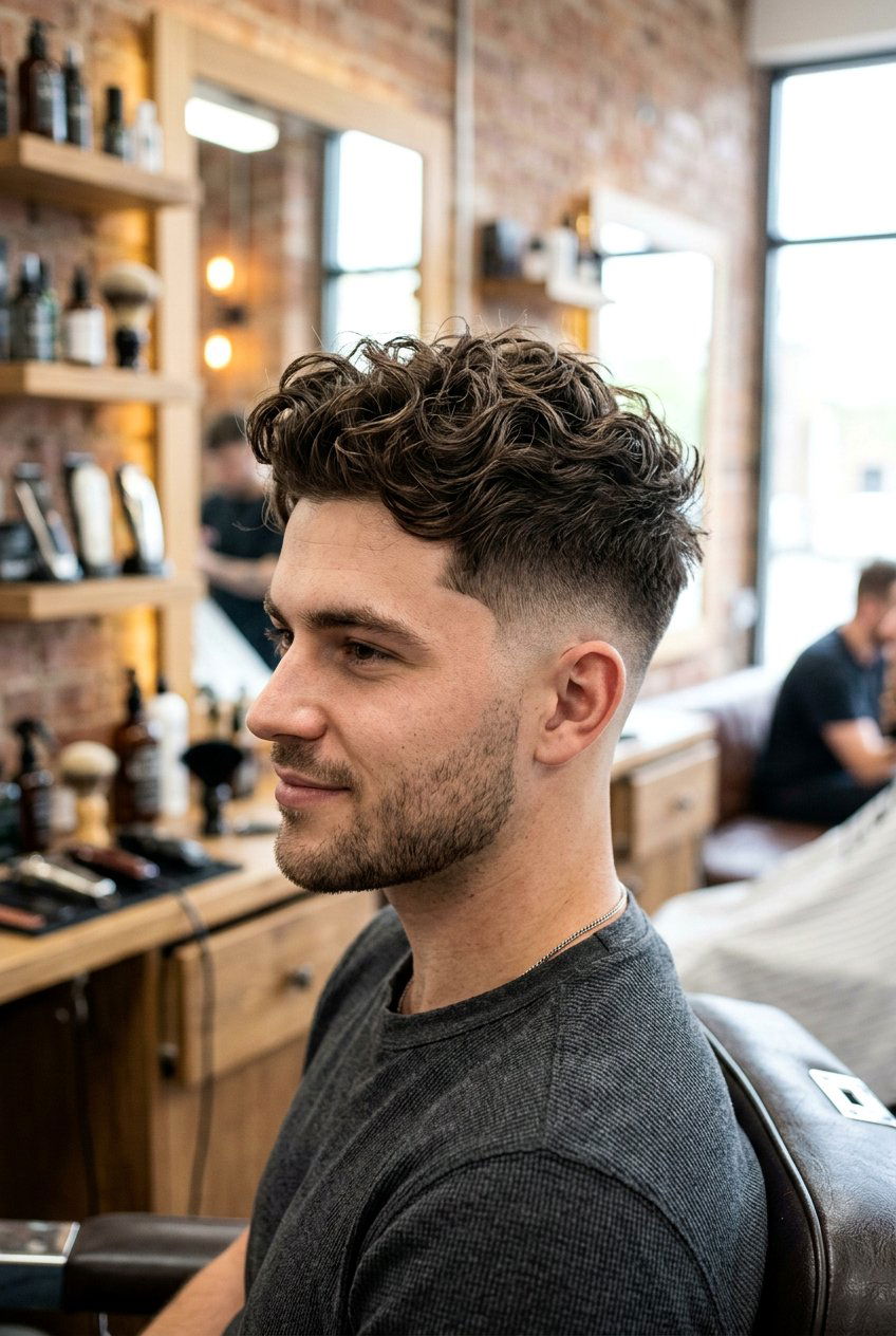 Wavy broccoli haircut - 20 wavy hairstyles for men - 20 wavy hairstyles for men