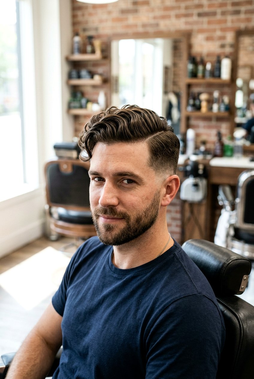 Wavy comb over - 20 wavy hairstyles for men - 20 wavy hairstyles for men