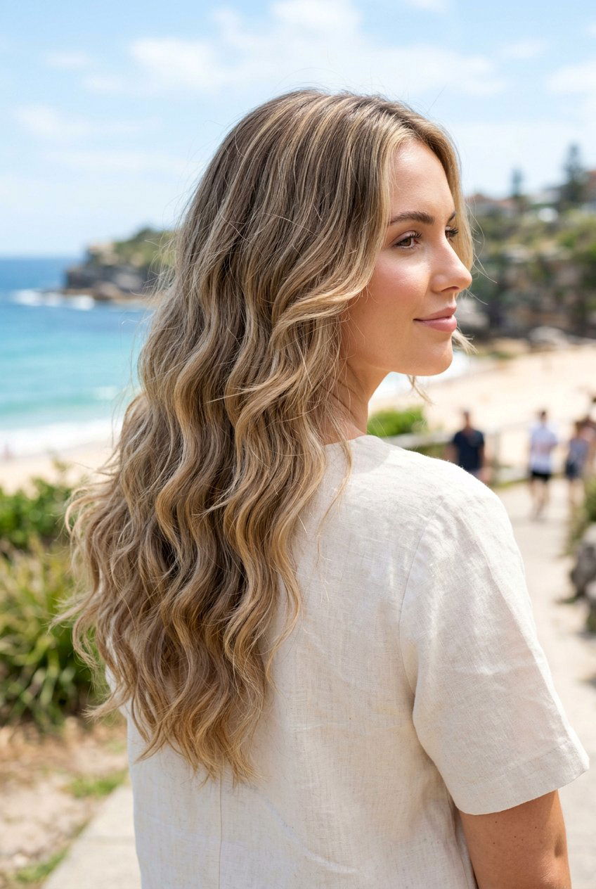 Wavy step cut long hair - 20 step cut for long hair - 20 step cut for long hair