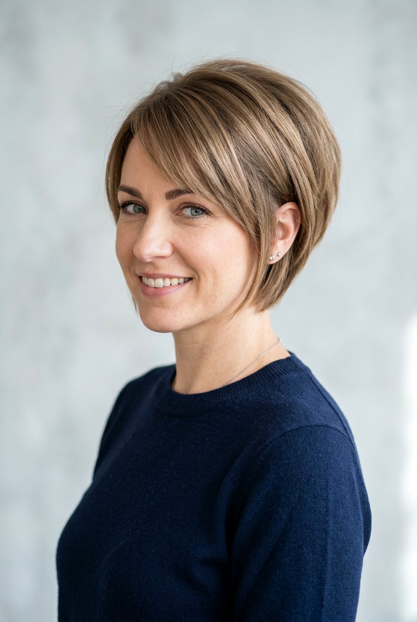 Wedge Haircut - 20 easy care short hairstyles - 20 easy care short hairstyles