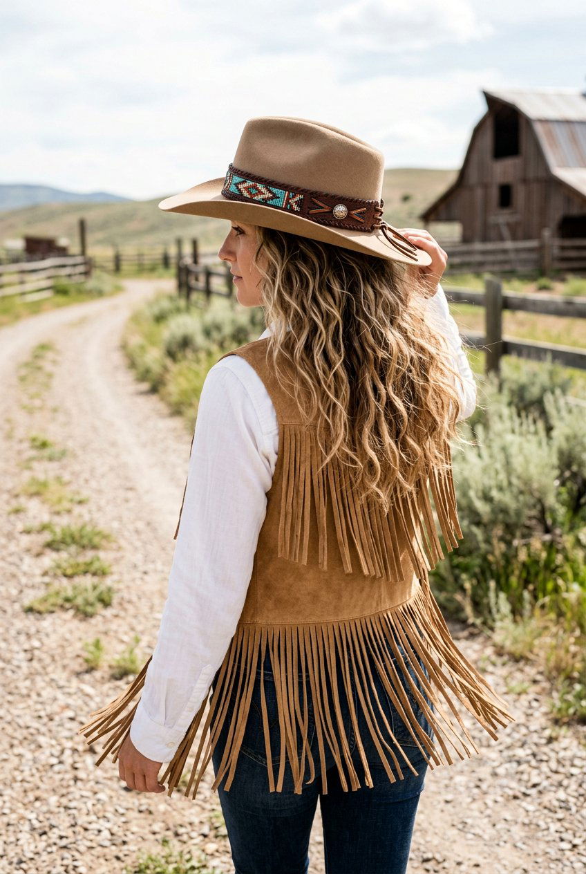 Western Hat Band Waves - 20 country concert waves hairstyle - 20 country concert waves hairstyle