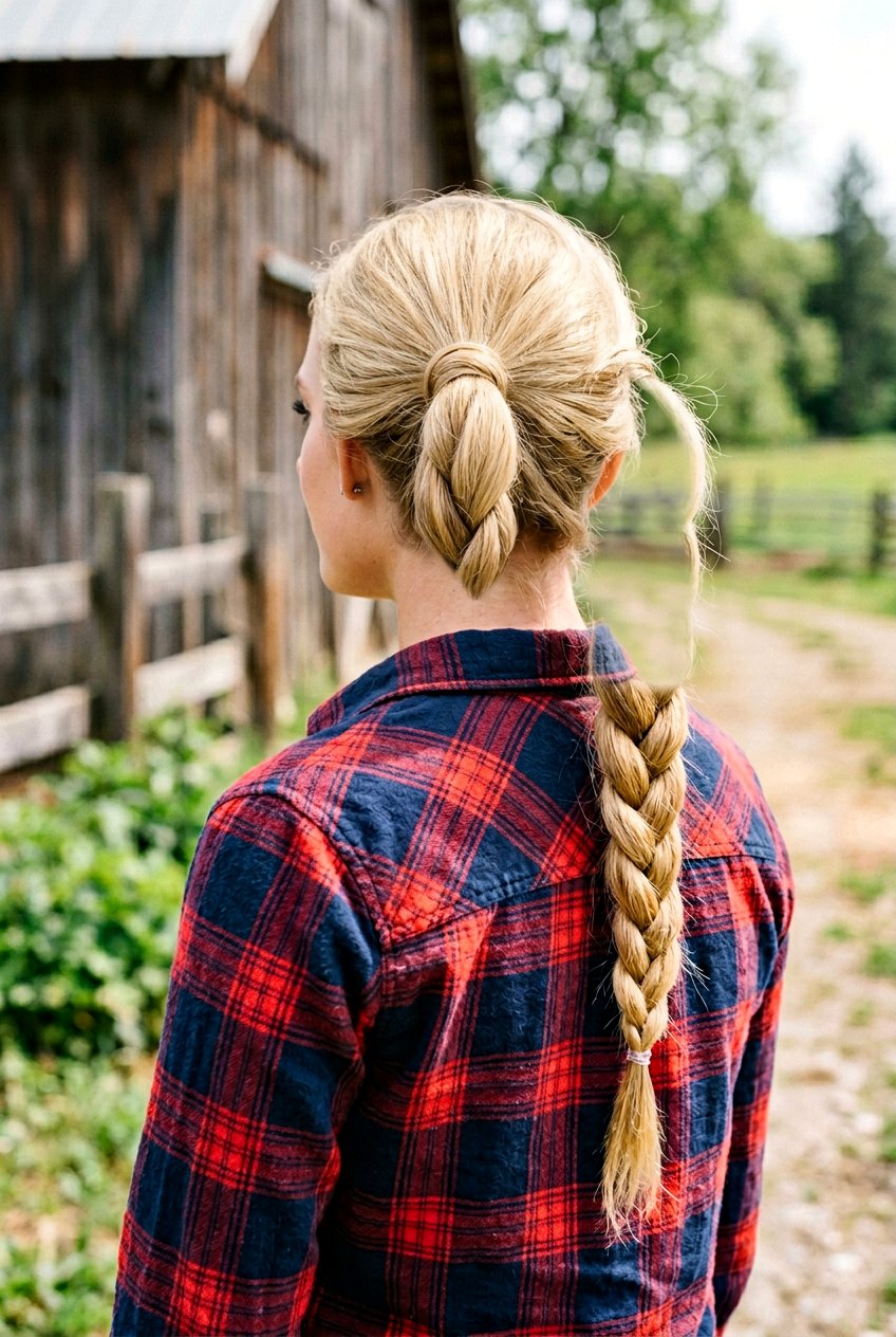 Western Rope Braid Ponytail - 20 cowgirl braid ponytail - 20 cowgirl braid ponytail