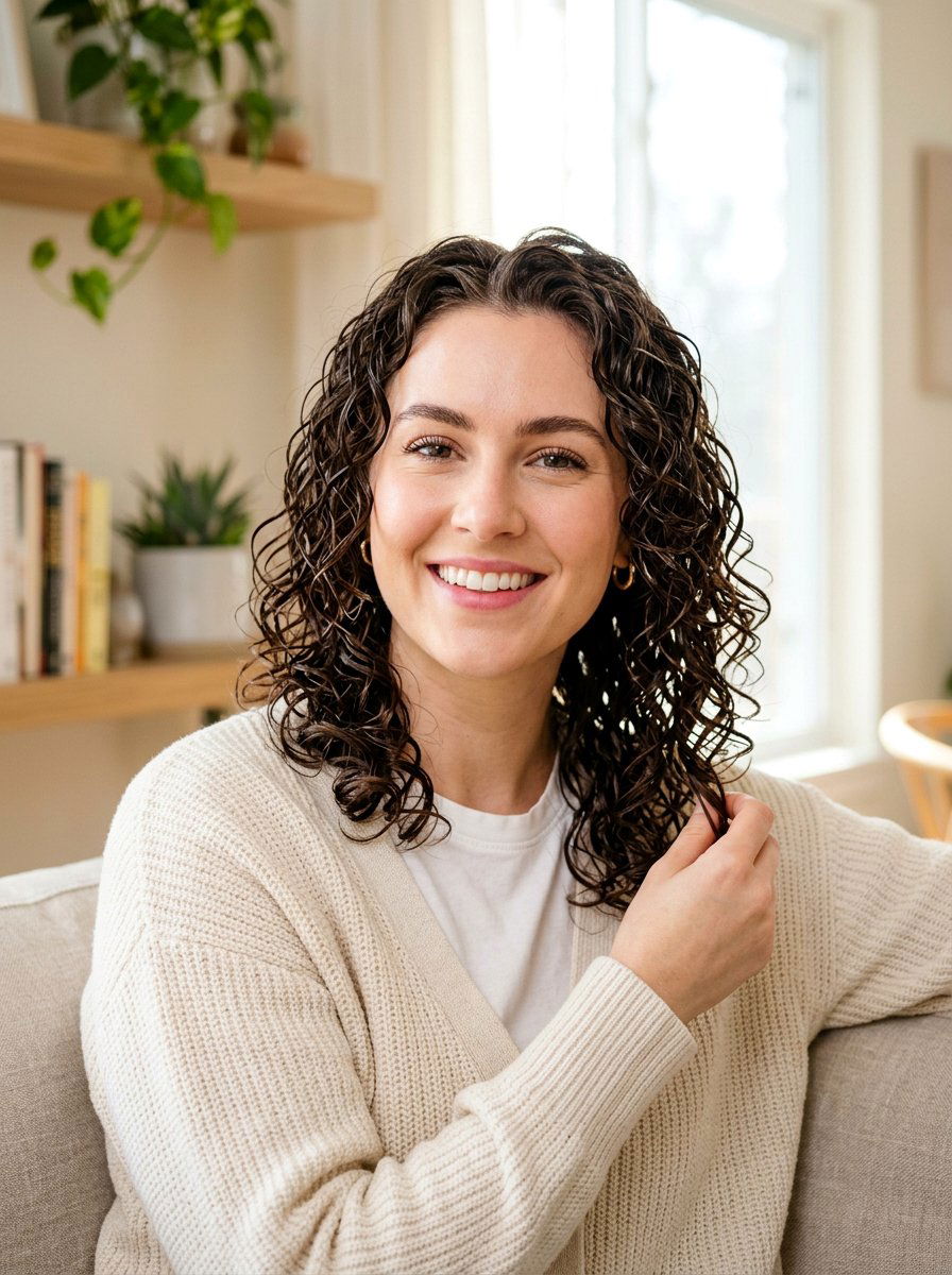 Wet Look Curls With Mousse - 20 wet look curls hairstyle - 20 wet look curls hairstyle