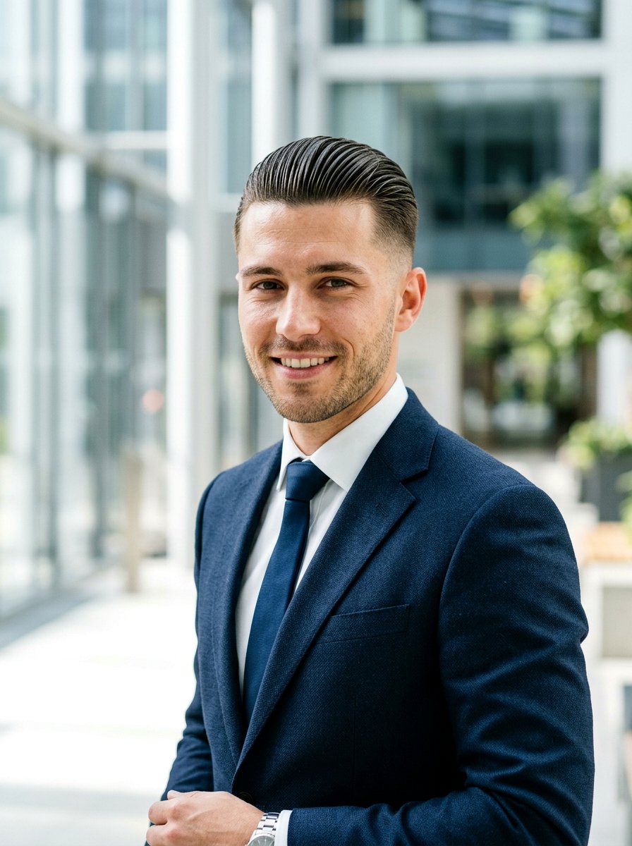 Wet Look Slicked Short Hair For Men - 20 runway wet look hairstyle - 20 runway wet look hairstyle