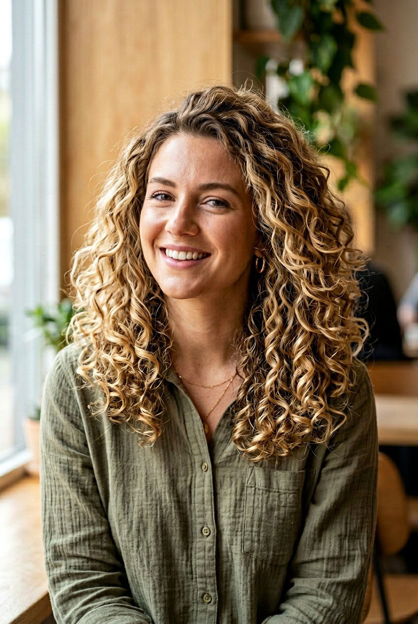 Wheat Blonde Balayage Curly Lob - 20 blonde balayage for curly lob - 20 blonde balayage for curly lob