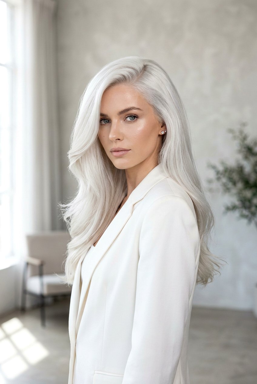 White Platinum Blonde - 20 platinum blonde hair color - 20 platinum blonde hair color