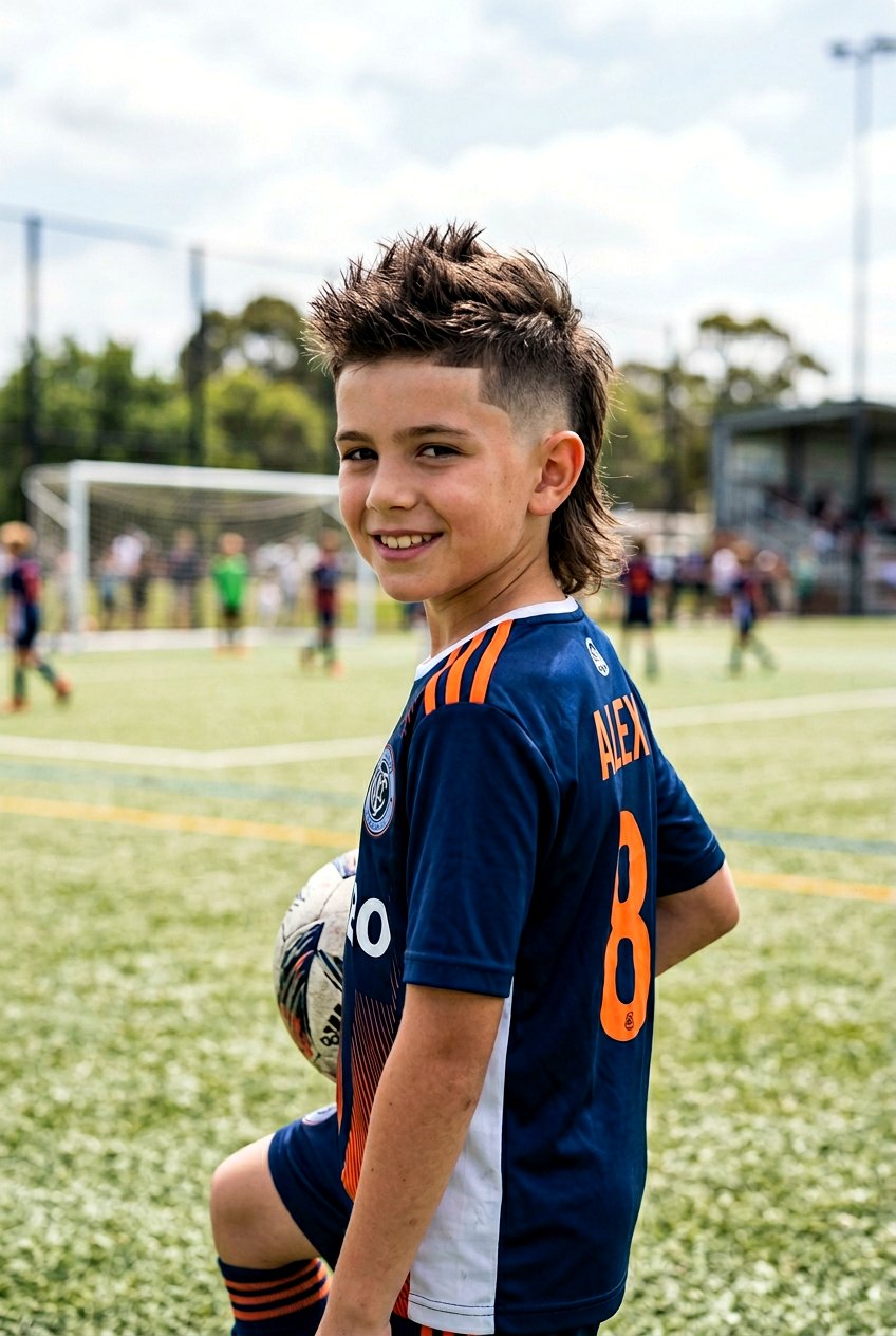 Wide Mohawk Burst Fade Mullet - 20 burst fade mullet for boys - 20 burst fade mullet for boys