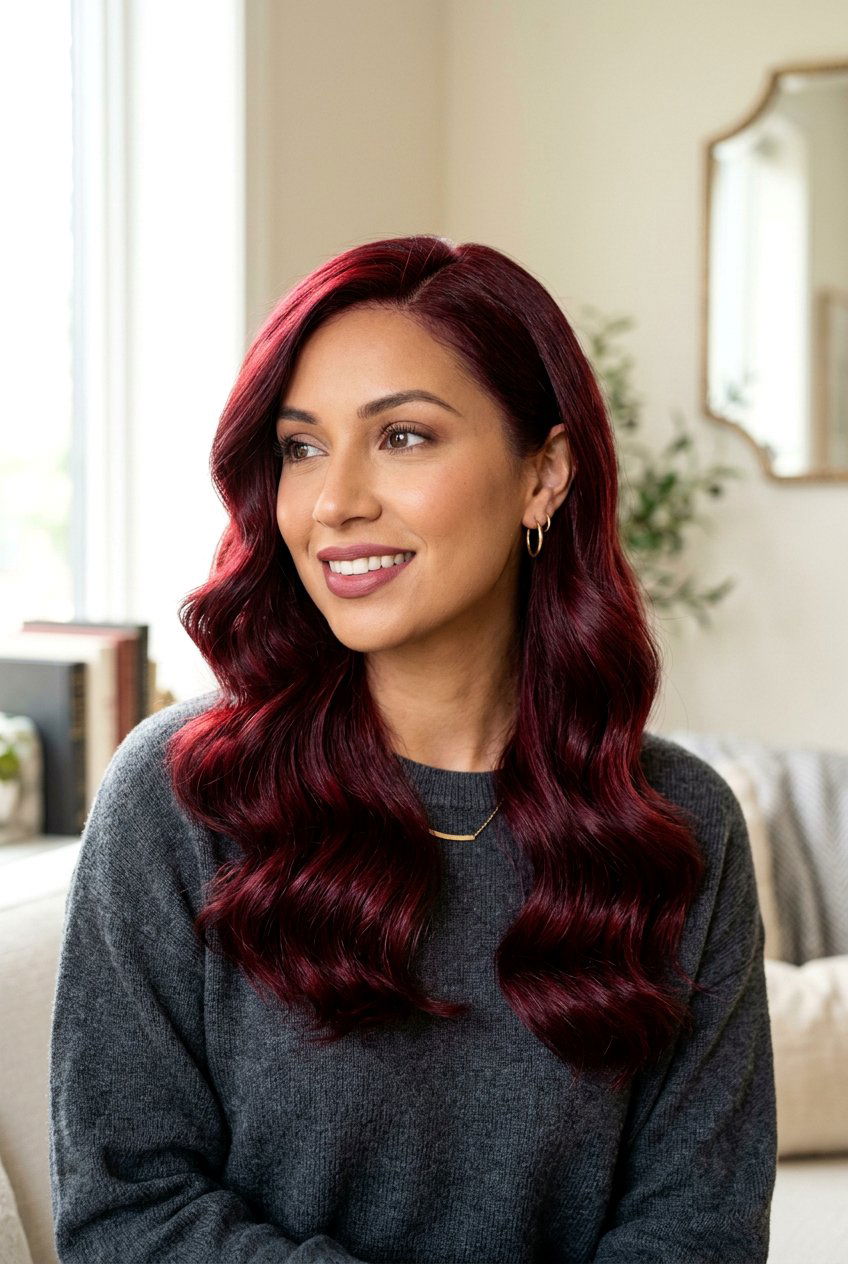 Wine cherry red hair - 20 dark cherry red hair - 20 dark cherry red hair