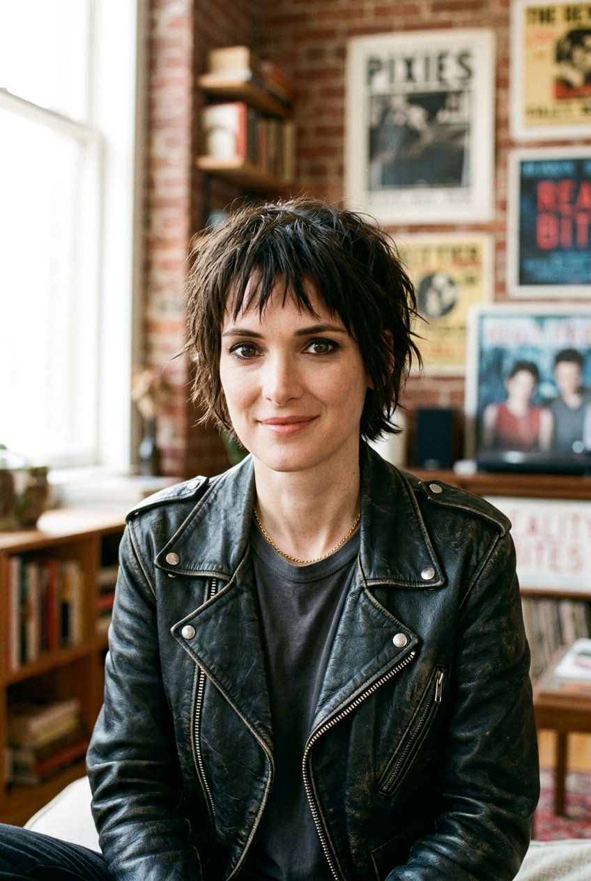 Winona Ryder 90s crop bob - 20 90s bob for fine hair women - 20 90s bob for fine hair women